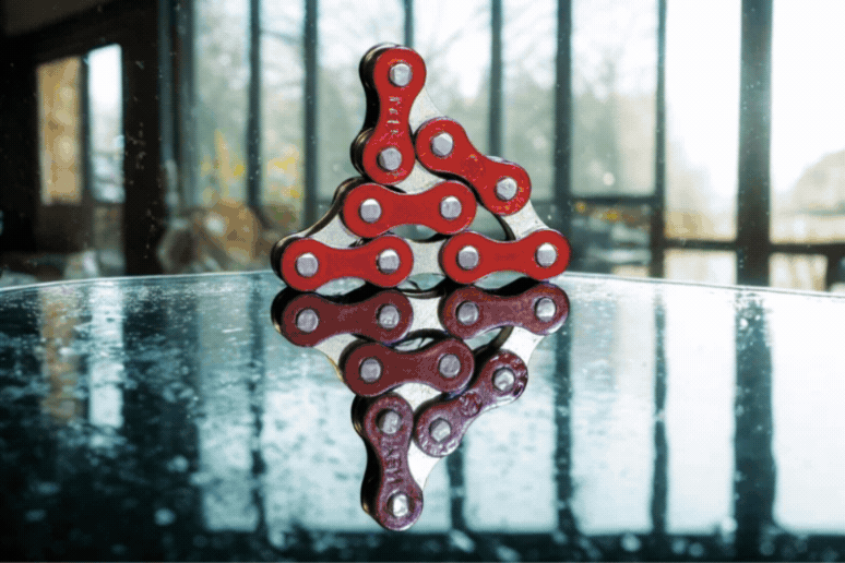 BikeChainFidgets Handmade Bike Chain Fidgets